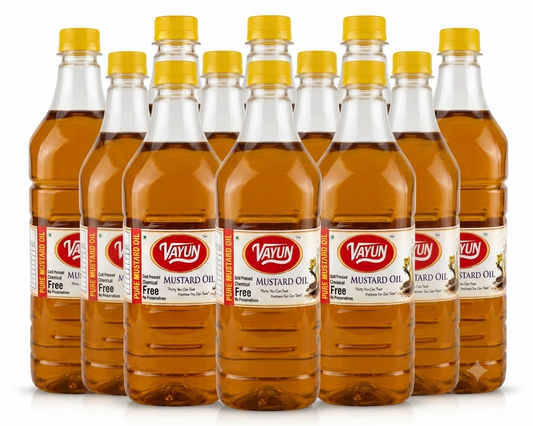 Mustard Oil | Single Cold-Pressed | 12 Litres